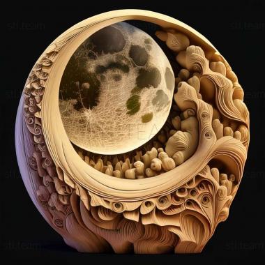 3D модель Фитолириомиза луна (STL)